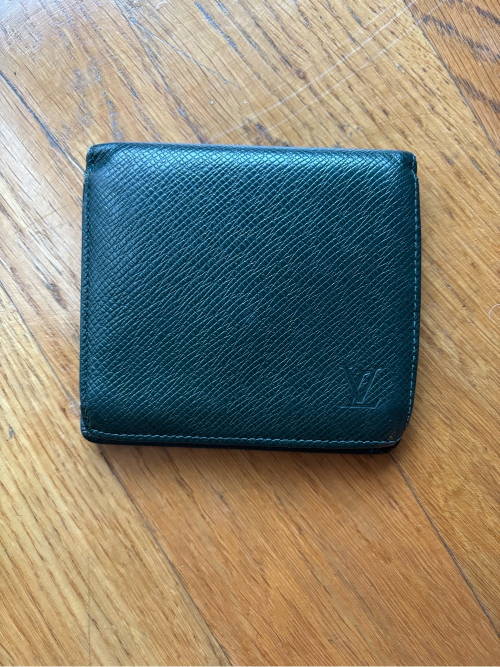 Louis Vuitton Dark Green Taiga Leather Men’s Wallet